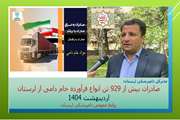 صادرات بیش از 929 تن انواع فرآورده خام دامی از لرستان